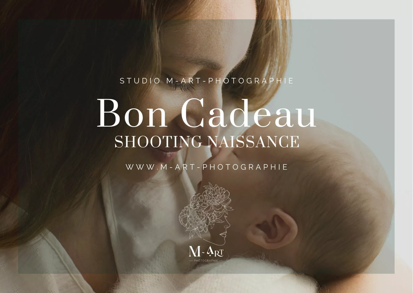 Bon cadeau photographie naissance / nouveau-né Lyon - Chavanoz - Rhône-Alpes. Studio avec tenues et accessoires. M-art-photographie.