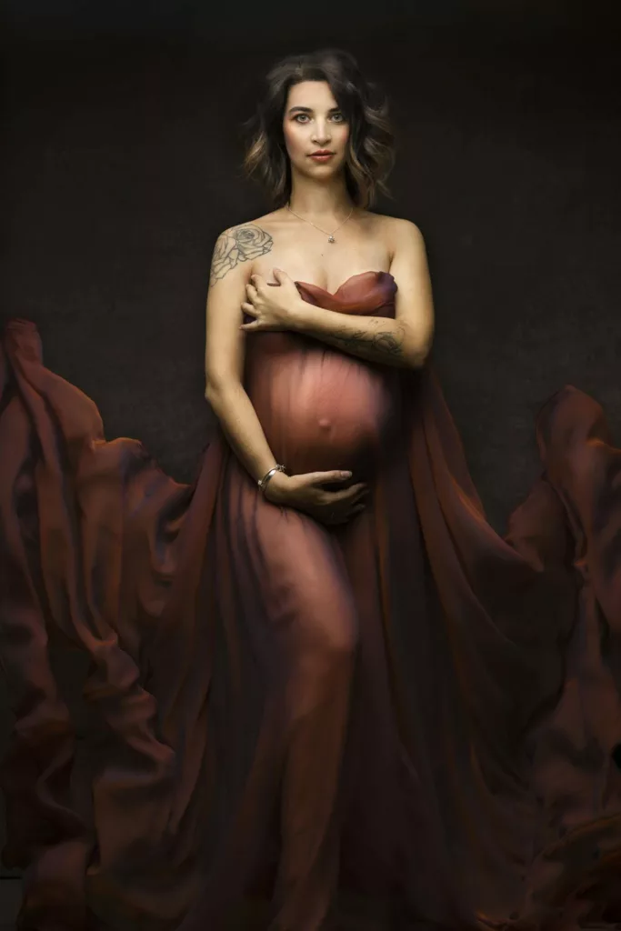 Future parent - shooting grossesse en studio à Lyon